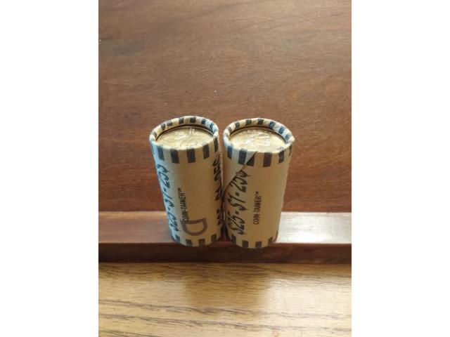 ROLLS OF 2005P AND 2005D SACAGAWEA DOLLARS