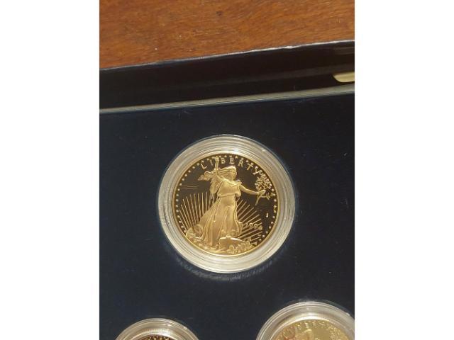 1994 U.S. GOLD EAGLE 4-COIN SET IN BOX PF