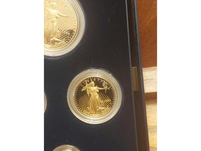 1994 U.S. GOLD EAGLE 4-COIN SET IN BOX PF