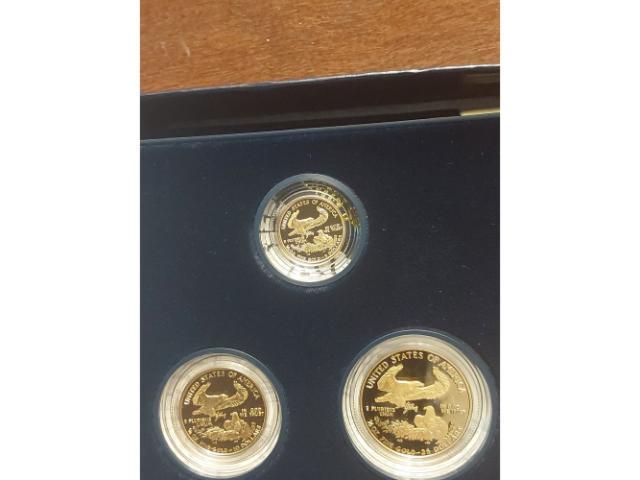 1994 U.S. GOLD EAGLE 4-COIN SET IN BOX PF