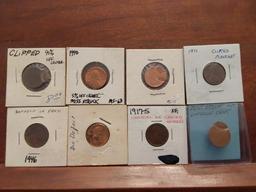 LOT OF ERRORS PENNIES