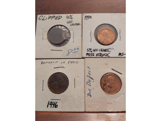 LOT OF ERRORS PENNIES