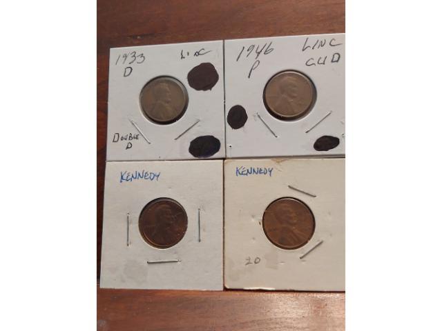LOT OF MOSTLY ERROR PENNIES
