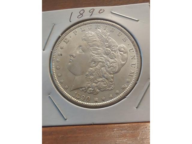 1887,1890 MORGAN DOLLARS BU