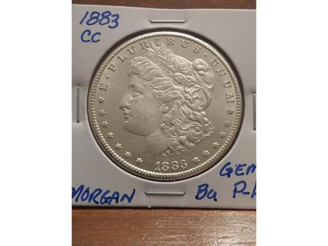 1883CC MORGAN DOLLAR GEM BU PROOF-LIKE