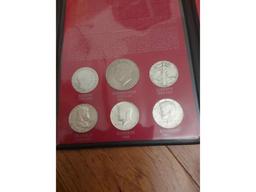 U.S. TWENTIETH CENTURY TYPE SET OF COINS