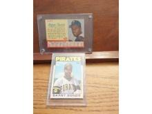 1962 POST ROBERTO CLEMENTE AND TOPPS BARRY BONDS ROOKIE CARDS