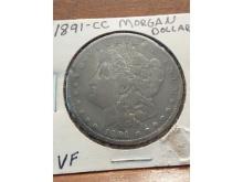 1891CC MORGAN DOLLAR