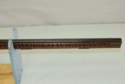 Nathan Jarvis  Full stock percussiuon muzzleloader  Cal Aprox. .38  36”/.95” Oct. Barrel  Harrison C