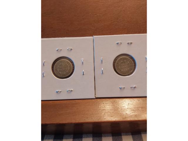 1841,43 SEATED HALF DIMES