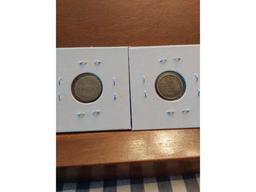 1859O,60 SEATED HALF DIMES G-F