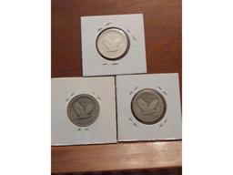 1926,26D,27 STANDING LIBERTY QUARTERS