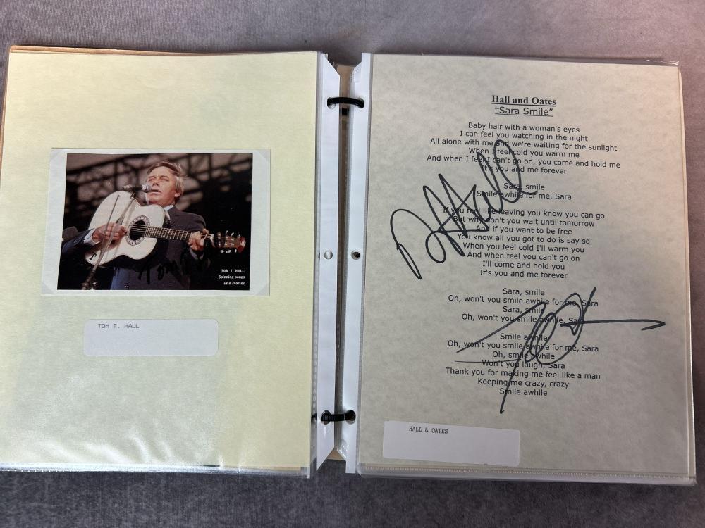(60+) Musician Autographs - Last Name Starts with "G" & "H"