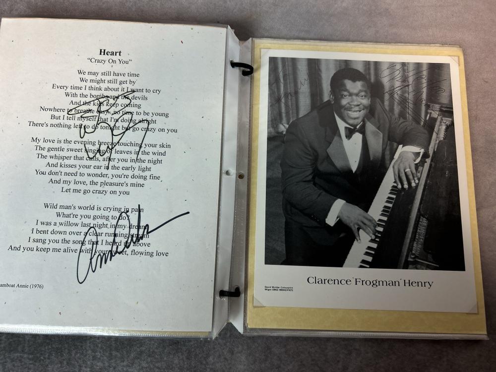 (60+) Musician Autographs - Last Name Starts with "G" & "H"