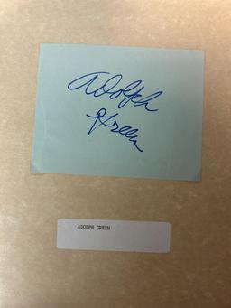 (60+) Musician Autographs - Last Name Starts with "G" & "H"