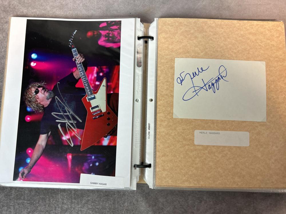 (60+) Musician Autographs - Last Name Starts with "G" & "H"