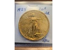 1924 $20. ST. GAUDENS GOLD PIECE CHOICE BU