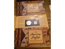 2001 BUFFALO COIN AND CURRENCY SET IN HOLDER