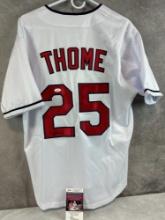 Jim Thome signed Cleveland jersey, JSA