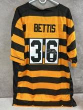 Jerome Bettis signed Pittsburg Steelers Throwback jersey, Total Sport cert