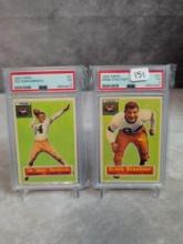 Ernie Stautner & Marchibroda 1956 Topps PSA 5 lot Pittsburgh Steelers