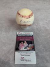 Lou Boudreau signed MLB baseball, JSA
