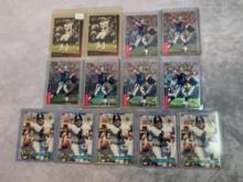 5- Card 1992 Stadium Club Brett Favre RC Lot & 8-Card Drew Bledsoe RC Lot