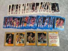 58 Card Star Basketball Lot- HOFers & 5-Card Star Crunch N'Munch Lot