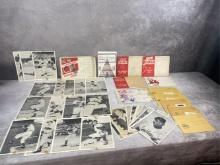 Indians Picture Pack- Various Years 1948-1957 Excellent