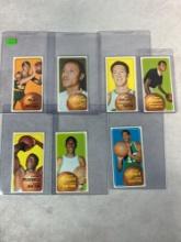 1970 Topps basketball Rookie-Short Print & Short Print Rookie lot of 9: Riley, Wilkens, others