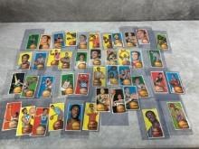 1970 Topps basketball lot of 41, No Duplicates, all in order