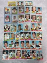 1965 Topps baseball: Tony Perez (Rookie),  Tony Conigliaro, Richardson, Bunning, Roberts