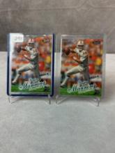 2-Card Fleer Ultra Peyton Manning RC Lot