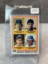 1978 Topps Rookie Shortstops