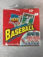 1991 Topps Cello Box- Factory Sealed