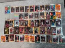 60- Card Michael Jordan Lot & Michael Jordan Hand Cut Proof