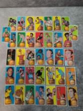 (37) 1970-71 Topps Basketball Minor Stars & Commons - Clean