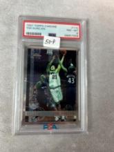 1997-98 Topps Chrome Basketball Complete Set - Duncan 2nd Year PSA 8