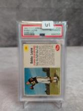 Bobby Layne 1962 Post Football #126 PSA Authentic