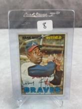 Hank Aaron 1967 Topps #250 not graded