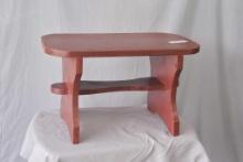 20x11x12 Bench (Red) Engraved with MCC 2025