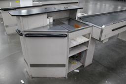 Pan-Oston Checkstand W/ 8ft Belt. 115 Volt, No POS