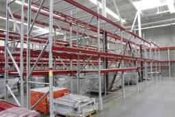 Pallet Racking. 44"x14' uprights, 90"beams.