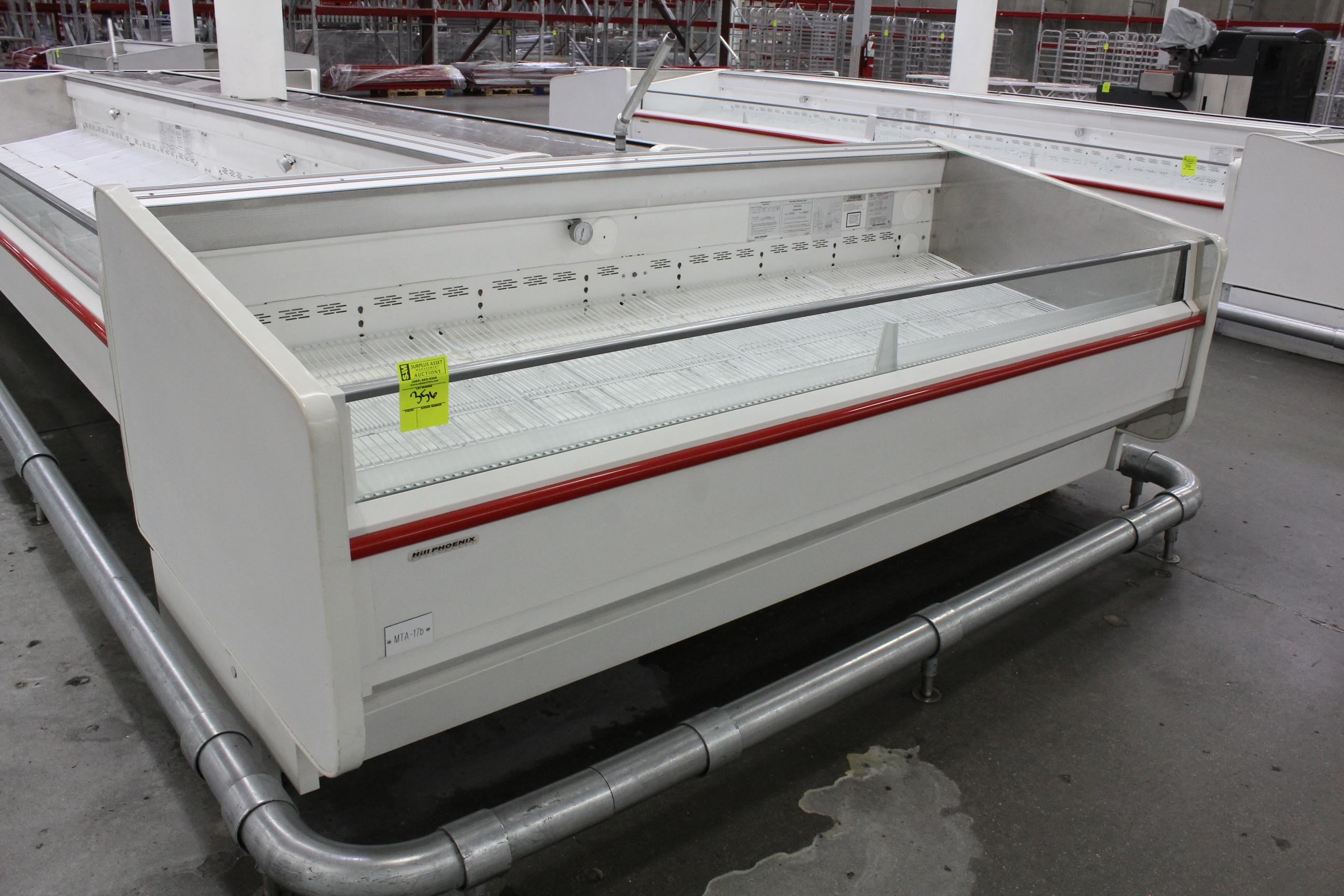 Hill Phoenix Single Deck Case. Remote cooled, 120 volt. Year 2010. - Model # OM8 - Serial #  1042304