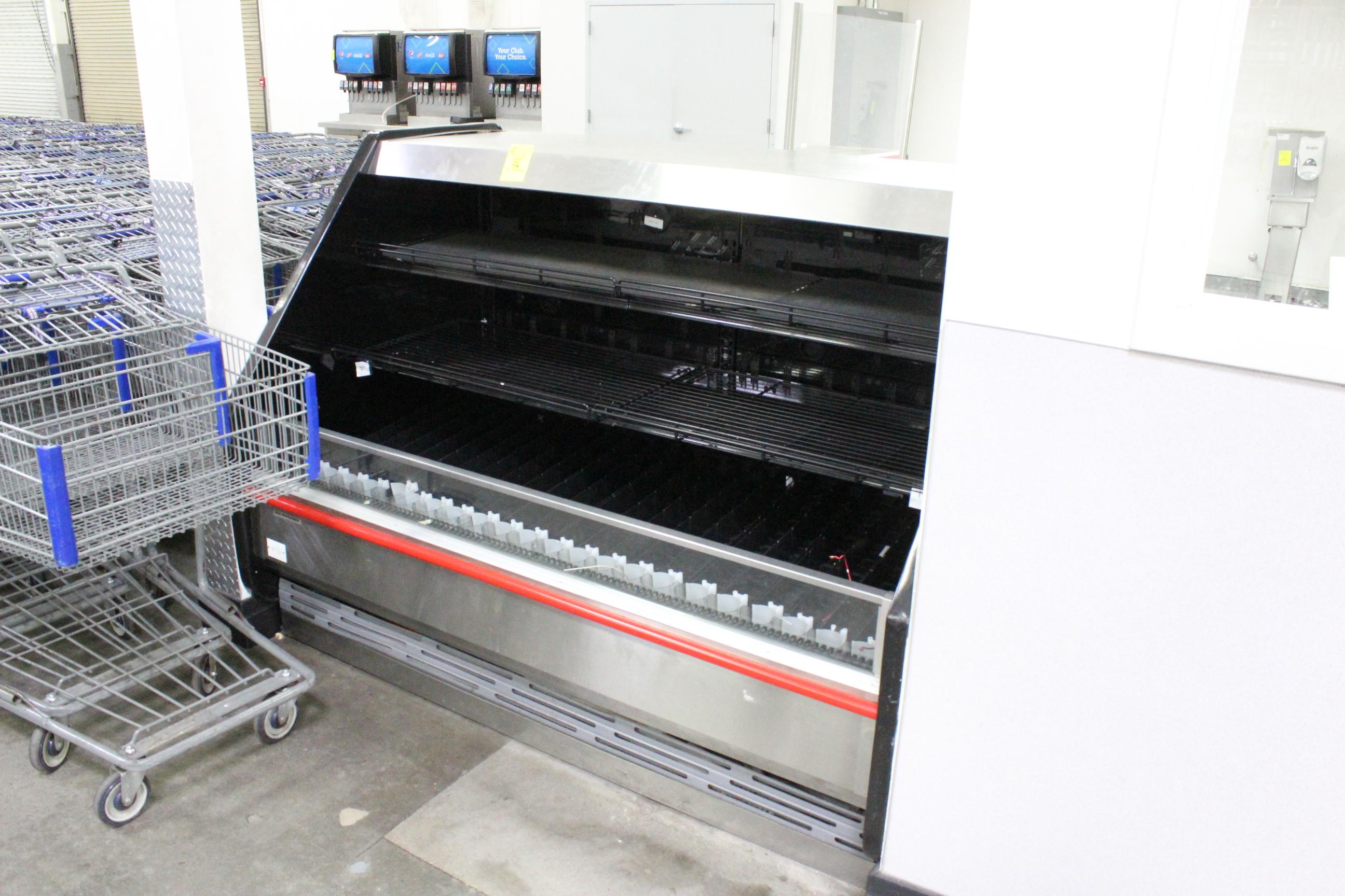 Hill Phoenix Open Front Case. Remote cooled, 120 volt, 404A. Year 2010. - Model # O3.5UM6 -  Serial