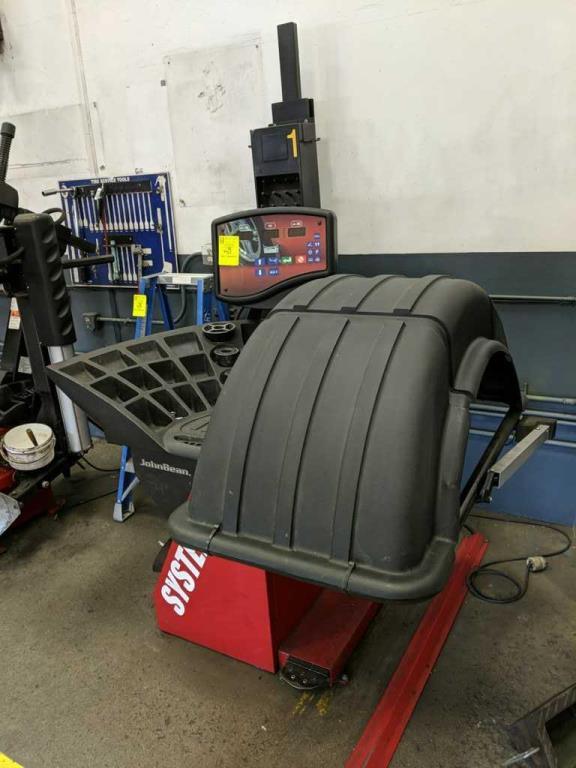 John bean wheel balancer