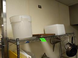 Contents of top 2 shelves