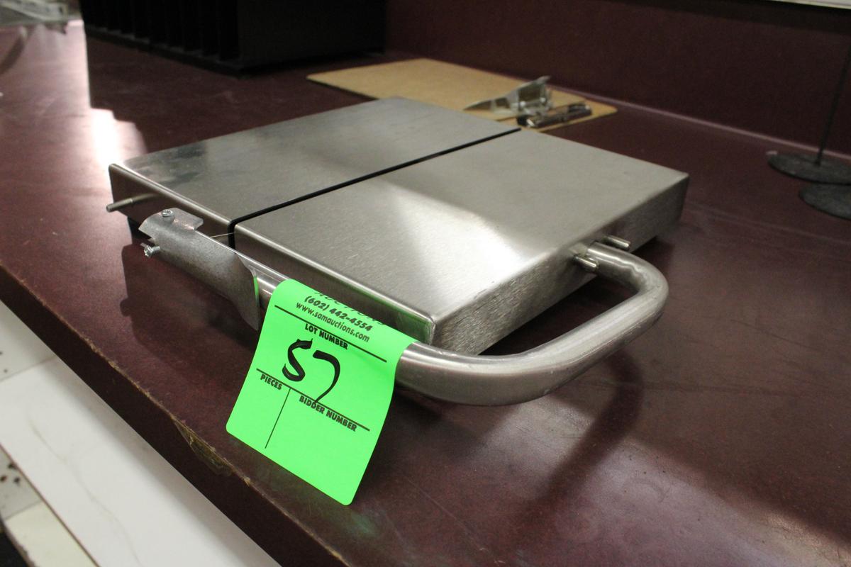 Stainless Tabletop Cheese Slicer