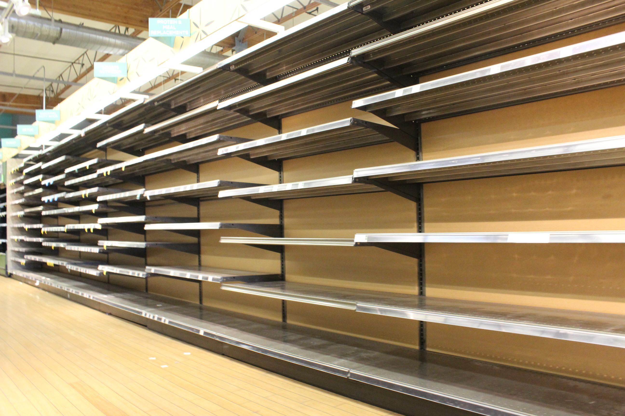 64’ Run Of Madix Gondola Shelving