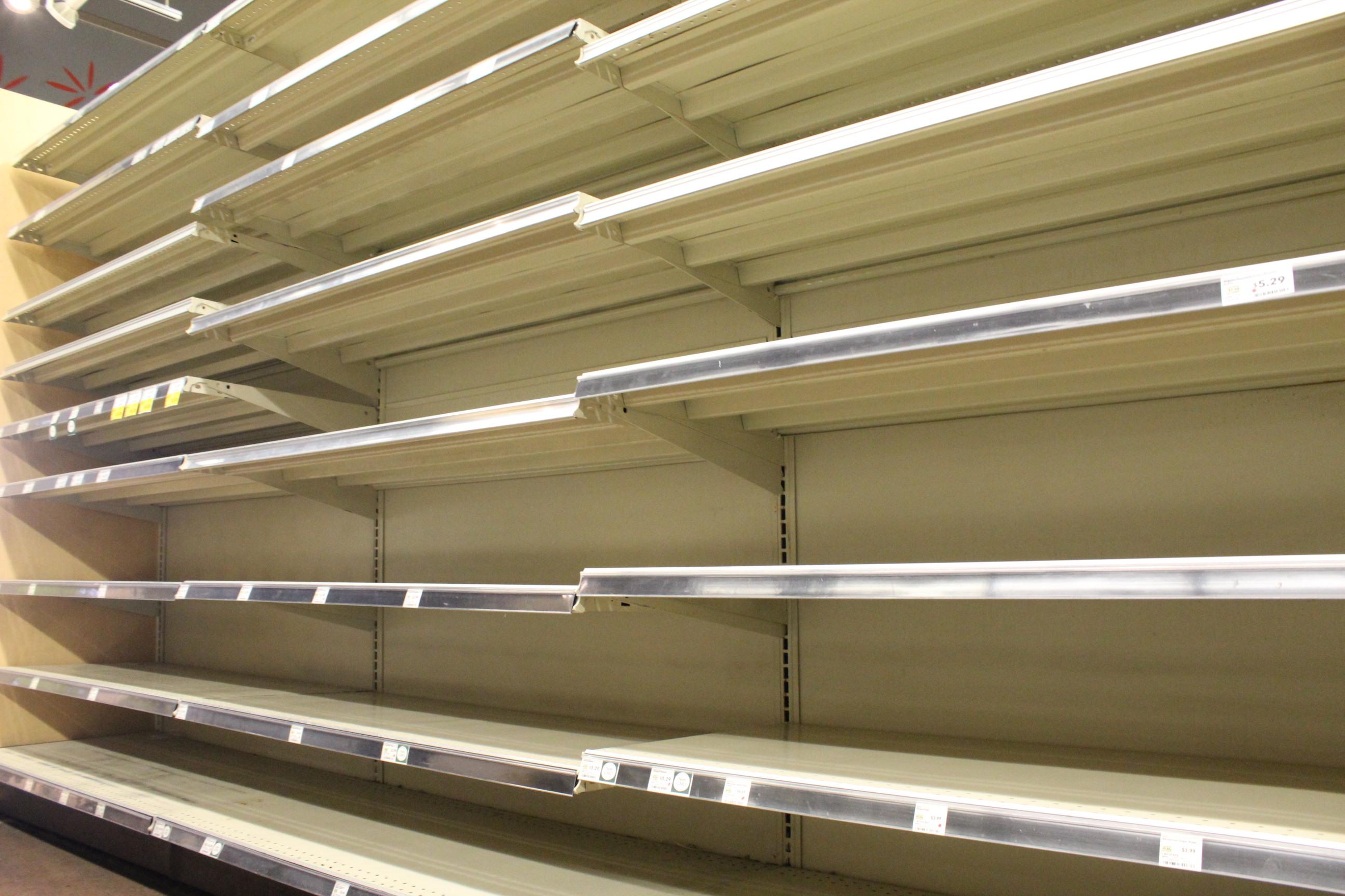 64’ Run Of Madix Gondola Shelving